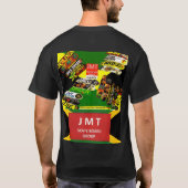 JAMAICA. JOHAN 14 V 23 WE Basic Donkere T-Shirt (Achterkant)