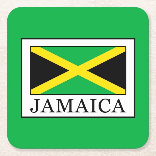 Jamaica Kartonnen Onderzetters (Voorkant)