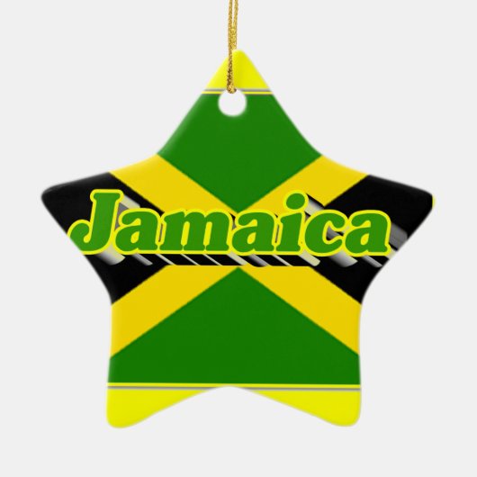 Jamaica Keramisch Ornament (Voorkant)