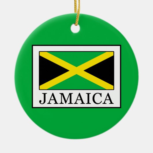 Jamaica Keramisch Ornament (Voorkant)
