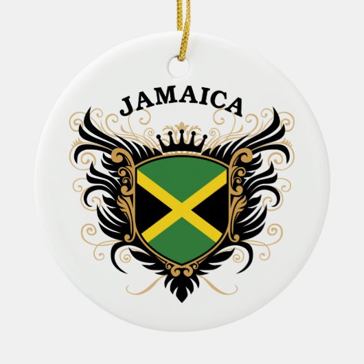 Jamaica Keramisch Ornament (Voorkant)
