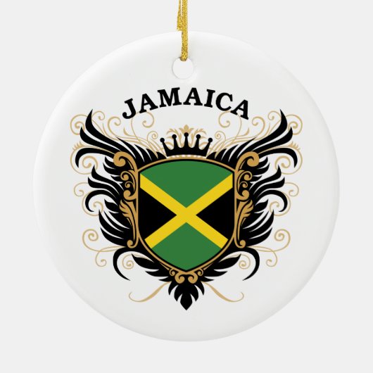 Jamaica Keramisch Ornament (Achterkant)