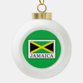Jamaica Keramische Bal Ornament (Voorkant)