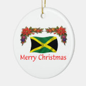 Jamaica Kerstmis Keramisch Ornament (Links)