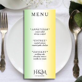 Jamaica Kleuren Ombre Jamaicaanse Bruiloft Recepti Menu