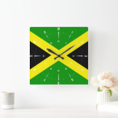 Jamaica-klok Vierkante Klok (Huis)