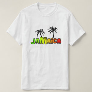 Jamaica-kokosbomen T-shirt