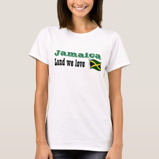jamaica-land waar we van t-shirts houden (Voorkant)
