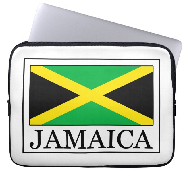 Jamaica-laptophoes Laptop Sleeve (Voorkant)