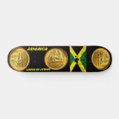 JAMAICA LEEUWEN VAN JUDA 7 3/4" Skateboard Deck (Horizontaal)