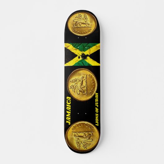 JAMAICA LEEUWEN VAN JUDA 7 3/4" Skateboard Deck (Voorkant)