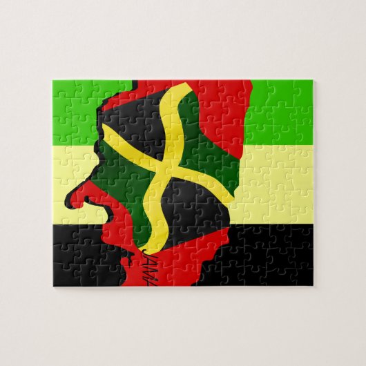 Jamaica Legpuzzel (Horizontaal)