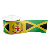 Jamaica lint, embleem, patriottische, Jamaicaanse Satijnen Lint (Spoel)