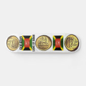 JAMAICA LIONS VAN JUDAH Skateboard (Horizontaal)