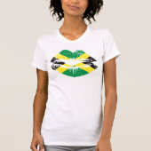 Jamaica lipt een tanktop voor vrouwen. (Voorkant)