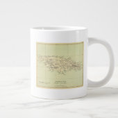 Jamaica Lithograded Map Grote Koffiekop (Rechts)