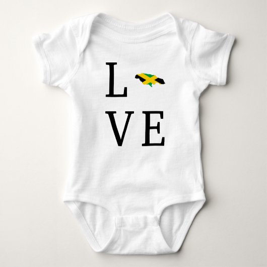 Jamaica Love black and color Romper (Voorkant)