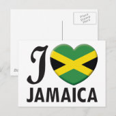Jamaica Love Briefkaart (Voorkant / Achterkant)