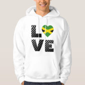 Jamaica - LOVE Hoodie (Voorkant)