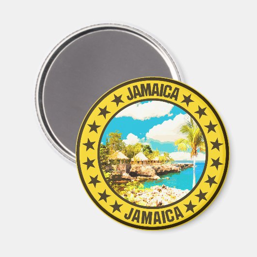 Jamaica Magneet (Voorkant / Achterkant)