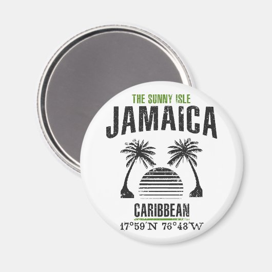 Jamaica Magneet (Voorkant / Achterkant)