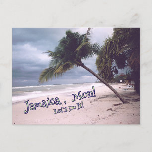 JAMAICA, MAMA! LATEN WE HET DOEN! BRIEFKAART