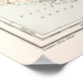  Jamaica Map (1904) Poster (Hoek)