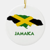 JAMAICA MAP KERAMISCH ORNAMENT (Voorkant)