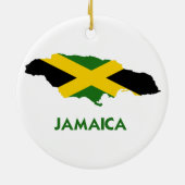 JAMAICA MAP KERAMISCH ORNAMENT (Achterkant)