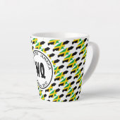 JAMAICA MAP Patriotic Jamaican Latte Mok (Rechterhoek)