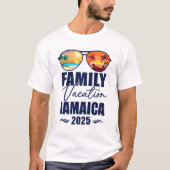 Jamaica Matching Familie Vakantie 2025 Making Memo T-shirt (Voorkant)