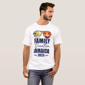 Jamaica Matching Familie Vakantie 2025 Making Memo T-shirt (Voorkant volledig)