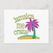 Jamaica Me Crazy Briefkaart (Voorkant)