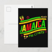 Jamaica me Crazy Cruise Vacation Group Matching Briefkaart (Voorkant / Achterkant)