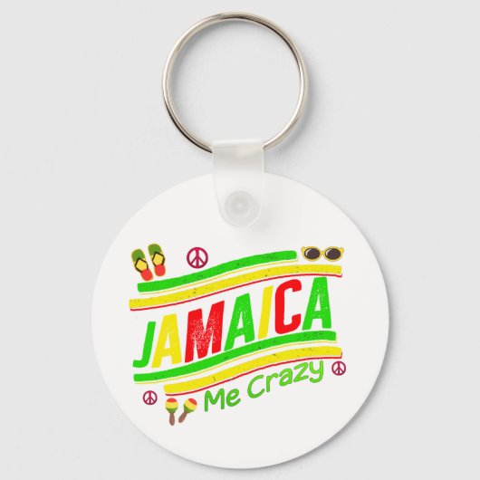 Jamaica me Crazy Cruise Vacation Group Matching Sleutelhanger (Voorkant)