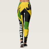 Jamaica me Crazy Leggings Jamaican Power (Achterkant)