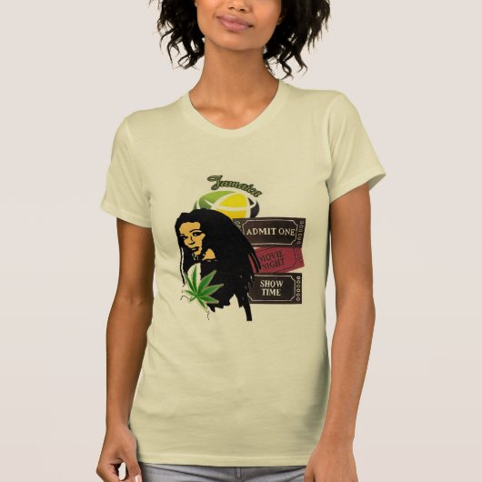 Jamaica meisje T-Shirt (Voorkant)
