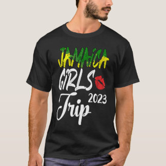 Jamaica Meisjesreis 2023 Vrouwen Bachelorette Wegr T-shirt