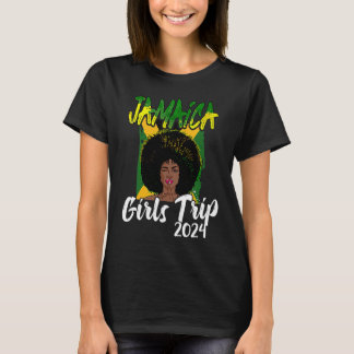 Jamaica Meisjesreis 2024 Vrouwen Afscheidspartij T-shirt