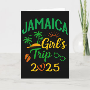 Jamaica Meisjesreis 2025-coole Caribische Vakantie Kaart