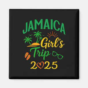 Jamaica Meisjesreis 2025-coole Caribische Vakantie Magneet