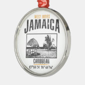 Jamaica Metalen Ornament (Links)