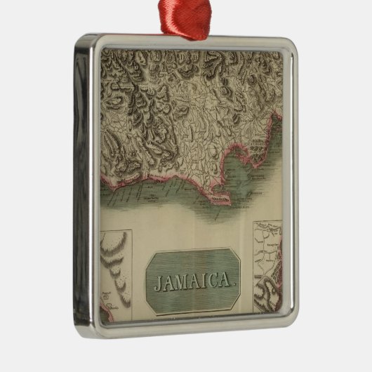 Jamaica Metalen Ornament (Rechts)