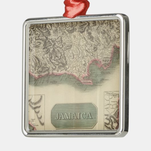 Jamaica Metalen Ornament (Links)