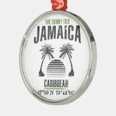 Jamaica Metalen Ornament (Links)