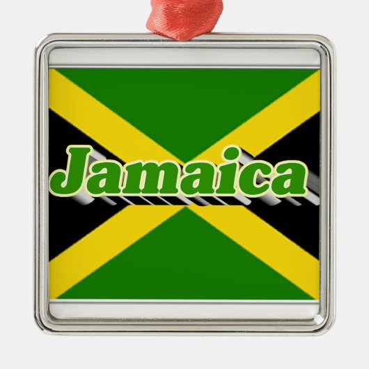 Jamaica Metalen Ornament (Voorkant)