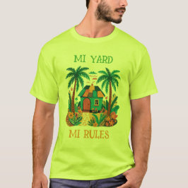 Jamaica mijn erf mijn regels t-shirt