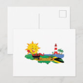 Jamaica mijn geld briefkaart (Voorkant / Achterkant)