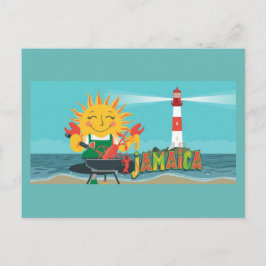 Jamaica mijn geld briefkaart