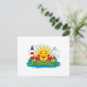 Jamaica mijn man briefkaart (Staand voorkant)